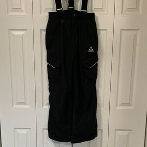 Gerry Weber Black Snow Pants with Suspenders